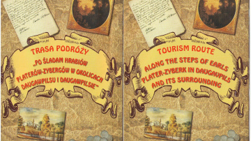 Izdota grāfu Plāteru-Zībergu tūrisma maršruta karte