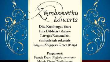 Latvijas Nacionālā simfoniskā orķestra Ziemassvētku koncerts Daugavpilī