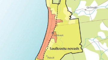 Sākta Saulkrastu novada teritorijas plānojuma pirmās redakcijas sabiedriskā apspriešana