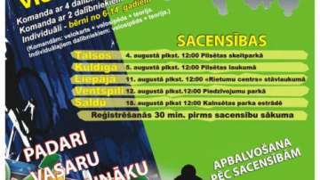Talsos un Kuldīgā nedēļas nogalē sāksies „Bērnu rallijs KURZEME 2012”