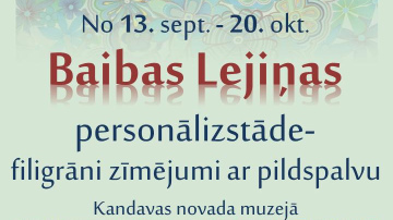 Kandavas novada pasākumi oktobrī