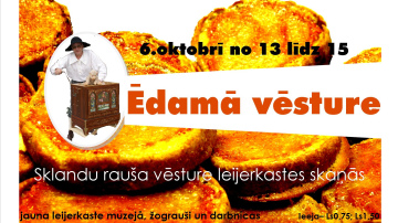 Tingeltangelis Ēdamā vēsture Livonijas ordeņa pilī 6.oktobrī no plkst.13 līdz15