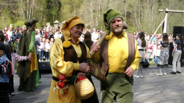 Raibās Lieldienas Tērvetes dabas parkā
