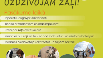 9. aprīlis - atvērto durvju diena Daugavpils Universitātē