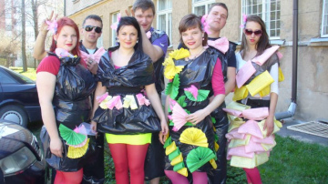 Veidojot un pārveidojot eko mākslu...