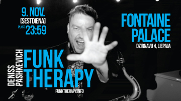 Denisa Paškeviča grupas „Funk Therapy” koncerts Liepājā