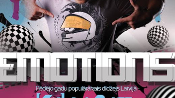 EMOTIONS! ar [Ex] da Bass Limbažu klubā TONUSS - jau šo sestdien 7.decembrī!