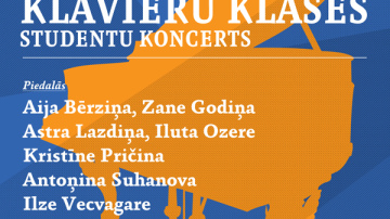 Ventspils Jaunrades namā notiks Jāzepa Vītola Latvijas Mūzikas akadēmijas  studentu klases vakars