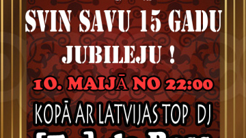 Kurzemes senākais klubs STENDER’S Kuldīgā – svin 15 gadu jubileju!