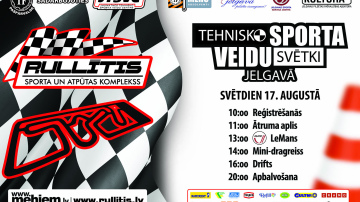 Tehnisko sporta veidu svētki - Jelagavā 