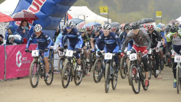 "Jūrmalas MTB velomaratonā" uzvaru svin Andris Smirnovs un Katrīna Jaunslaviete