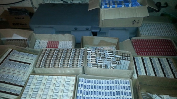 Valsts policija kratīšanās atsavina ievērojamus nelegālā alkohola, cigarešu un dīzeļdegvielas krājumus