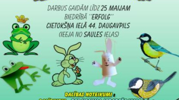 Aicinām piedalīties radošo darbu konkursā “Latgales dzīvnieki”