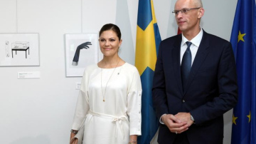 Jūrmalā viesojās Zviedrijas kroņprincese Viktorija