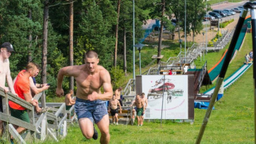 Olimpiskajā centrā „Ventspils” trenējas Latvijas bobsleja izlase