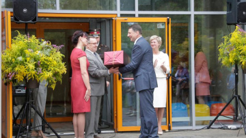 Vizītē Grobiņā Valsts prezidents uzteic pašvaldības ieguldījumu izglītībā