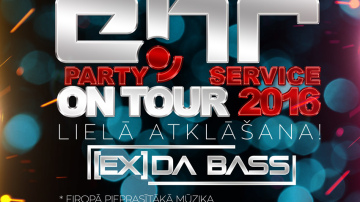 EHR radio šova Party Service 10 gadu jubilejas klubu tūres atklāšana notiks Siguldā