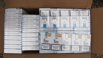 Zemgales reģionā  aizturēti divi autovadītāji par kukuļdošanu,  atsavina ievērojamā daudzumā nelegālo cigarešu 