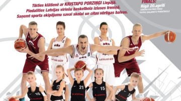 Konkurss pirmo klašu skolēniem „Sportland pirmie soļi basketbolā” turpinās, otrais pusfināls Saldū.