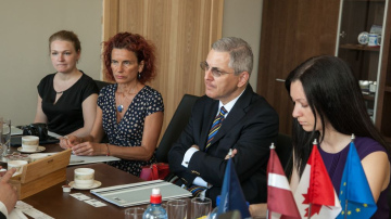 RTA apmeklēja Kanādas vēstnieks Latvijā Alēns Osērs