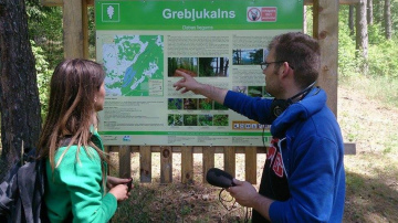 Grebļukalns – pastaiga pa “āža muguru”