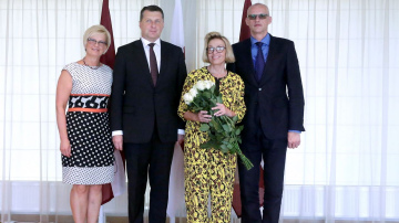 Valsts prezidents Raimonds Vējonis izteicis pateicību starptautiskā festivāla “Laima Vaikule Jūrmala Rendez-Vous”....