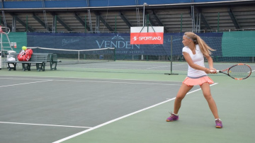 Ventspilī norisinās U-18 tenisa turnīrs 