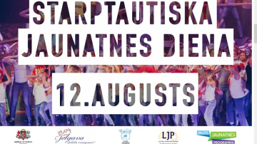 Vērienīgi atzīmēs Starptautisko Jaunatnes dienu