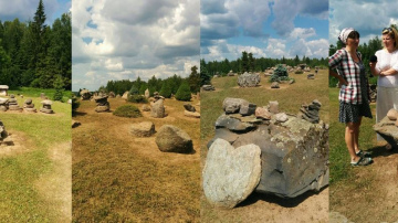 Tūristu iecienītais akmensdārzs un karaliskās lilijas Tilžas pusē