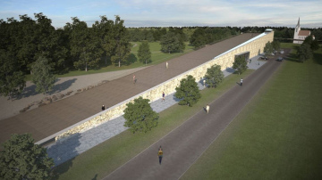 Vācijas latvietis Gaidis Graudiņš ziedo Likteņdārza sabiedriskajai ēkai 60 000 eiro