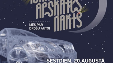 Talsu CSDD Tehniskās apskates naktī pārbaudīts 201 auto