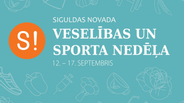 Nākamnedēļ norisināsies Siguldas novada Veselības un sporta nedēļa