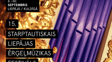 15. Starptautiskā Liepājas Ērģeļmūzikas festivāla noslēguma koncertā mākslinieki no Čehijas