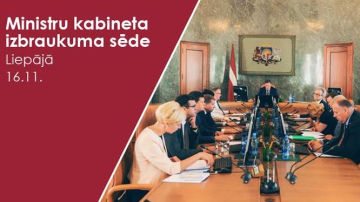 Valdība dosies izbraukuma sēdē uz Liepāju