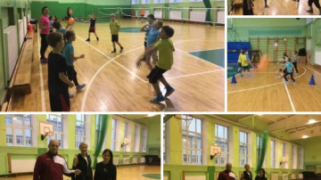 Badmintona nodarbības arī Jelgavas 4.vidusskolā