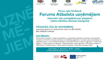 Forumā “Atbalsts uzņēmējiem” Smiltenē konsultācijas sniegs arī VID speciālisti 