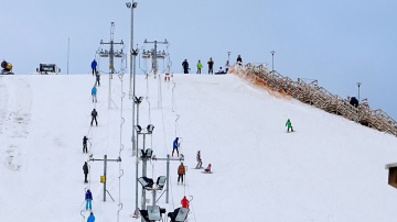 Lemberga hūtē atjaunota sniega sega!