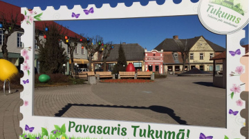 Pūpolsvētdienas nedēļas nogale Tukumā un apkārtnē