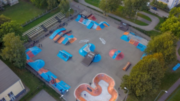 Gatavojoties sezonai, vasaras skeitparkā norit remontdarbi!