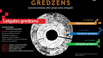 Ar pirmizrādi Rēzeknē sākas Latvijas Radio kora un diriģenta Sigvarda Kļavas lolotais projekts ”Latvijas gredzens”