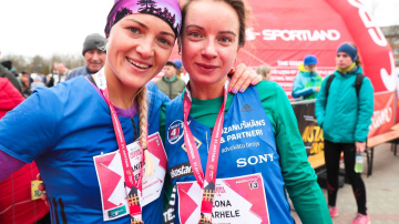 Daugavpils pirmajā pusmaratonā uzvara  Jurkevičam un Marhelei