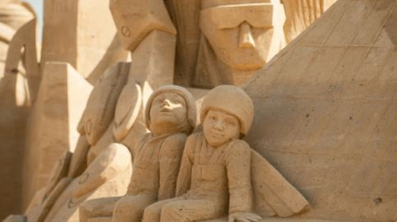 Jelgavā caur smilšu tēlniecības darbiem iepazīs teātri