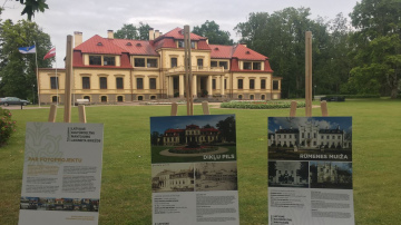 Dikļu pilī apskatāms fotostāsts par Latvijas privāto muižu likteņiem 