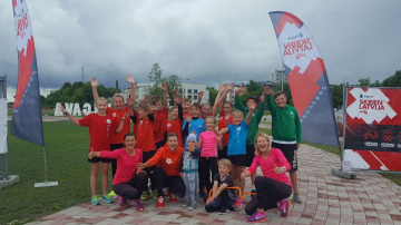 Vadošie Latvijas skrējēji prezentē jauno  Jelgavas pusmaratona trasi