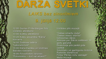 LAIKS bez sinonīmiem – Jaunmoku pils aicina uz 10. Dārza svētkiem
