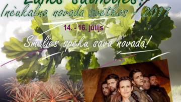 Inčukalna novada svētki “Laiks satikties!” būs bagāti ar kultūras un sporta aktivitātēm