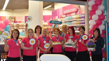 Veikals Drogas Siguldā, t/c Šokolāde, klientiem vēl ērtāk pieejams!  