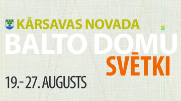 Augusta nogalē balti uzziedēs Kārsavas novada svētki!