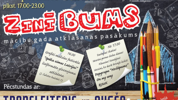 Jelgavā notiks mācību gada atklāšanas pasākums “ZinīBUMS”