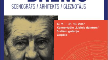 Aicina uz scenogrāfam Johanam Brēmam veltītas izstādes atklāšanu un lektoriju